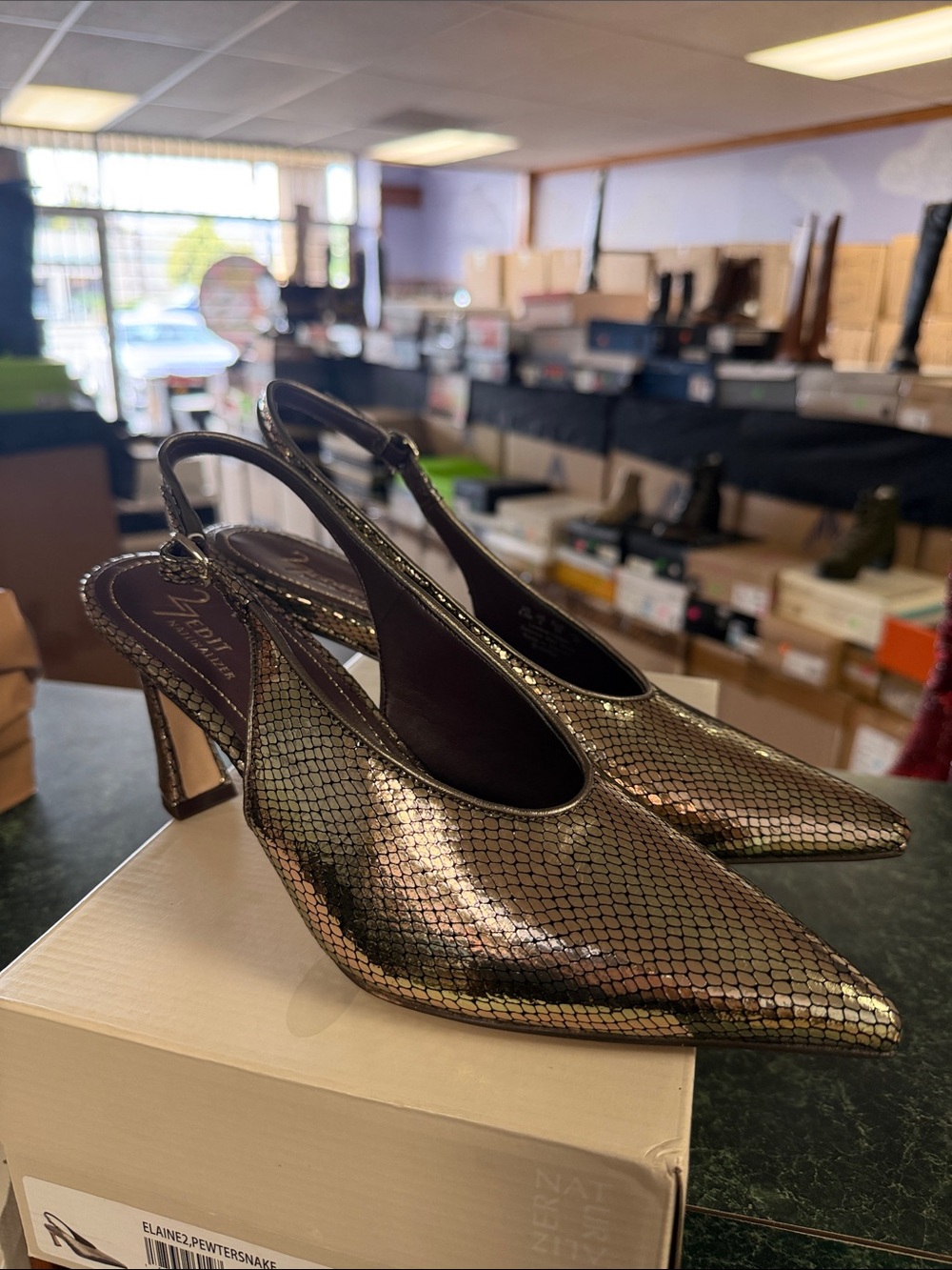 27 EDIT Naturalizer Elaine Slingback Dress Shoe - Picture 2 of 8